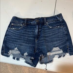 Distressed Denim Women's Shorts